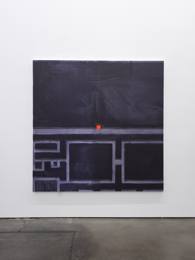 Simon Denny, Metaverse Landscape 28: Decentraland Parcel -26, -49, 2023