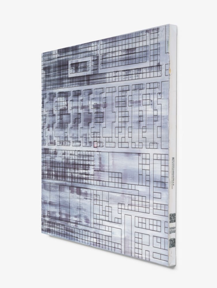 Simon Denny, Metaverse Landscape 32: Decentraland Parcel -30,-108, 2023