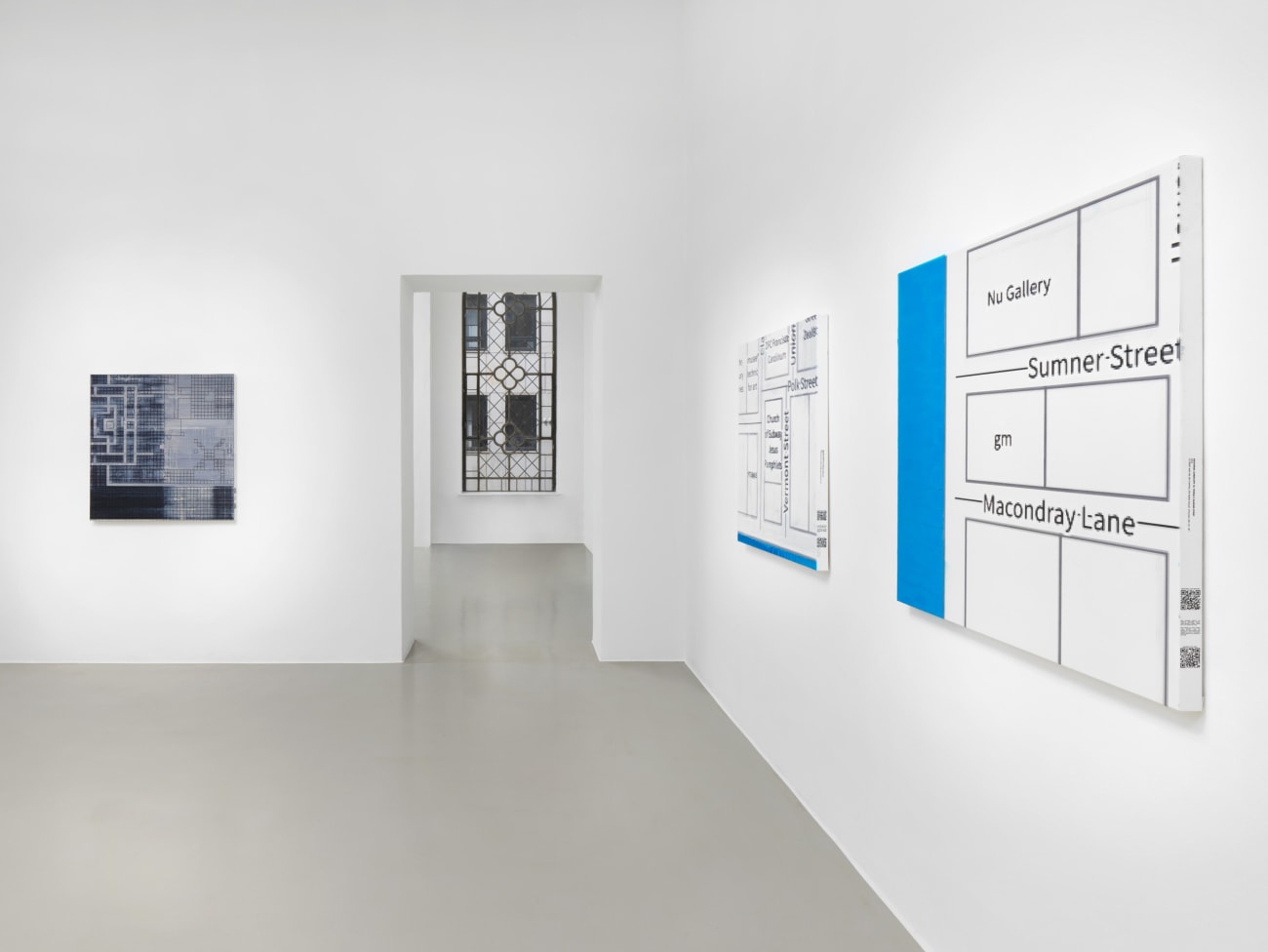 Simon Denny, Metaverse Landscape 13: Voxels 3 Sumner Street, 2023