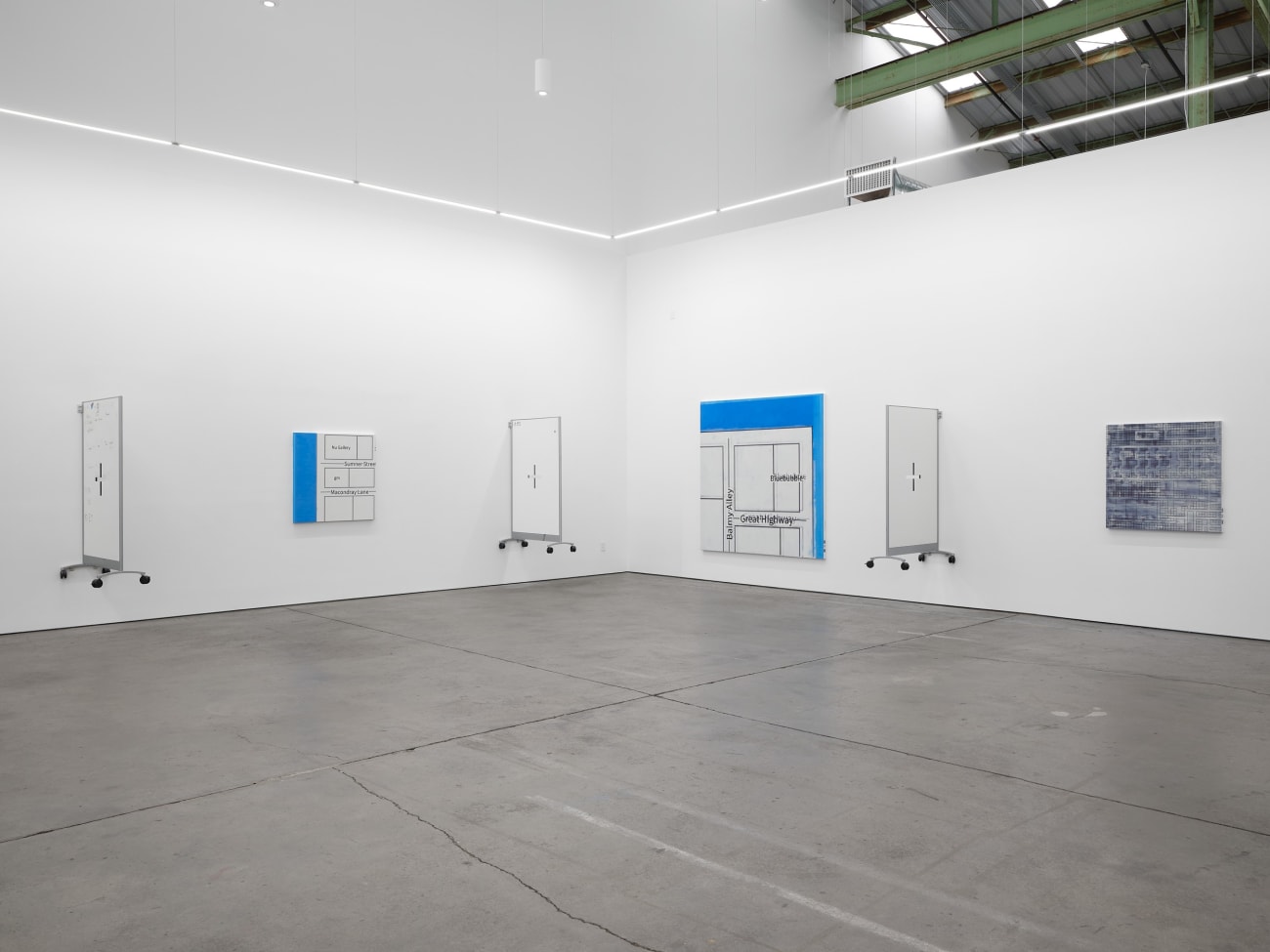 Simon Denny, Metaverse Landscape 32: Decentraland Parcel -30,-108, 2023