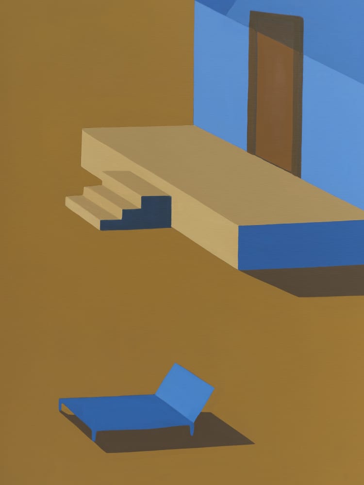 Laeh Glenn, Blue House, 2025