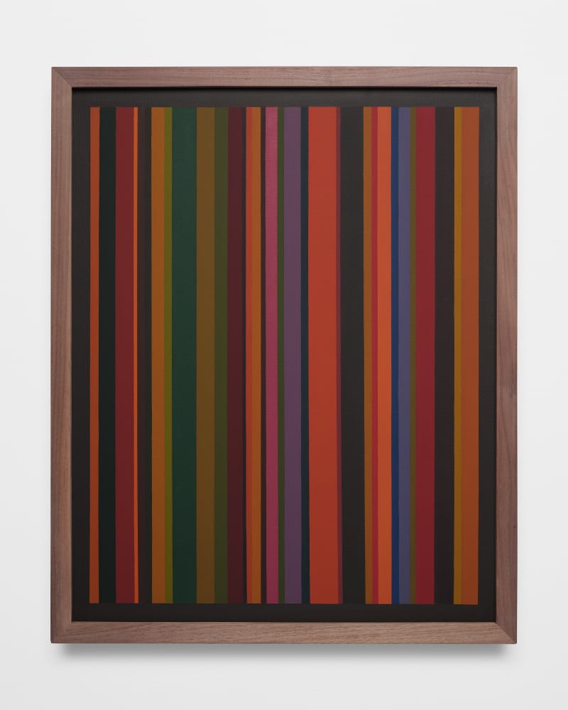 Laeh Glenn, Stripes (Purple), 2024