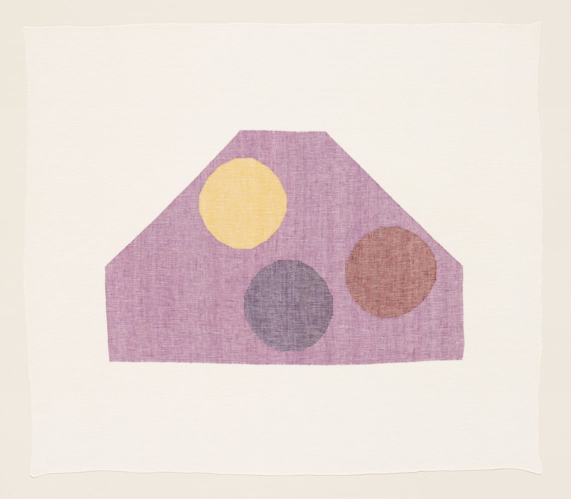 Ruth Laskey, Twill Series (Circles 6), 2022