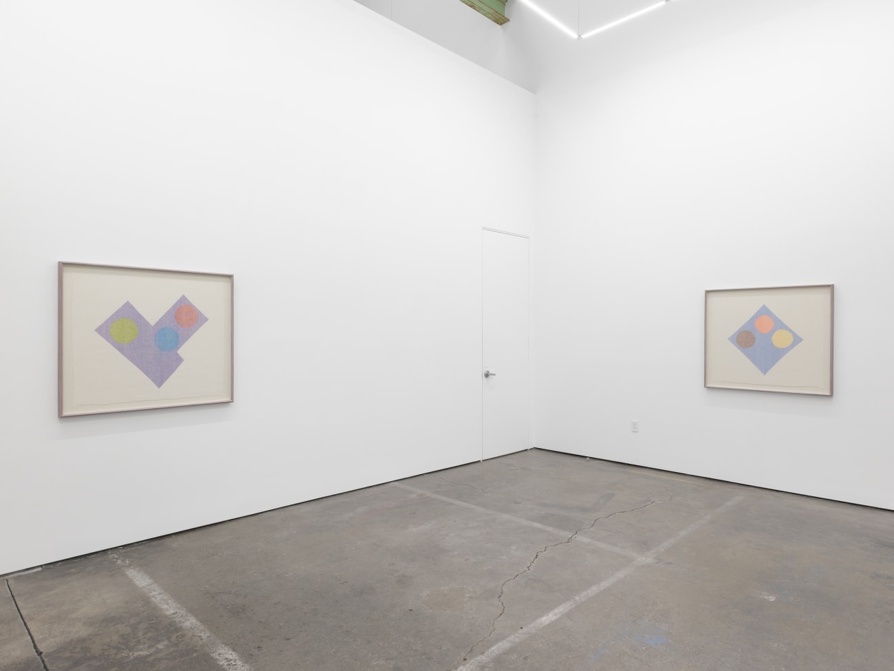 Ruth Laskey, Twill Series (Circles 7), 2022