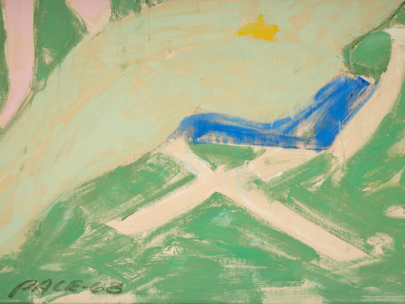 Stephen Pace, Bettys Back Yard, 1968