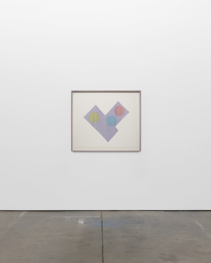 Ruth Laskey, Twill Series (Circles 7), 2022