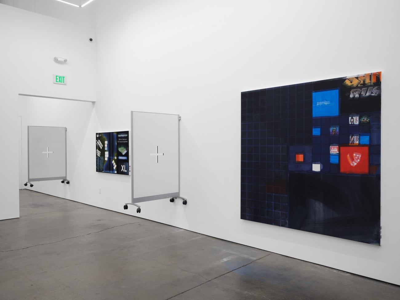 Simon Denny, Metaverse Landscape 26: The Sandbox Land (-179, 37), 2023