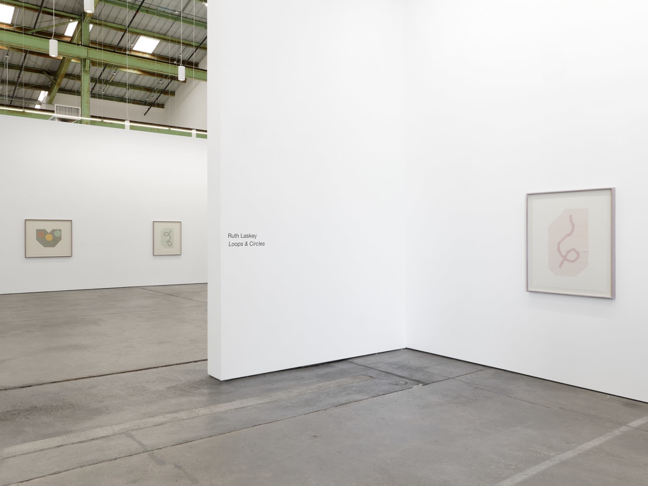 Ruth Laskey, Twill Series (Loops 4), 2023