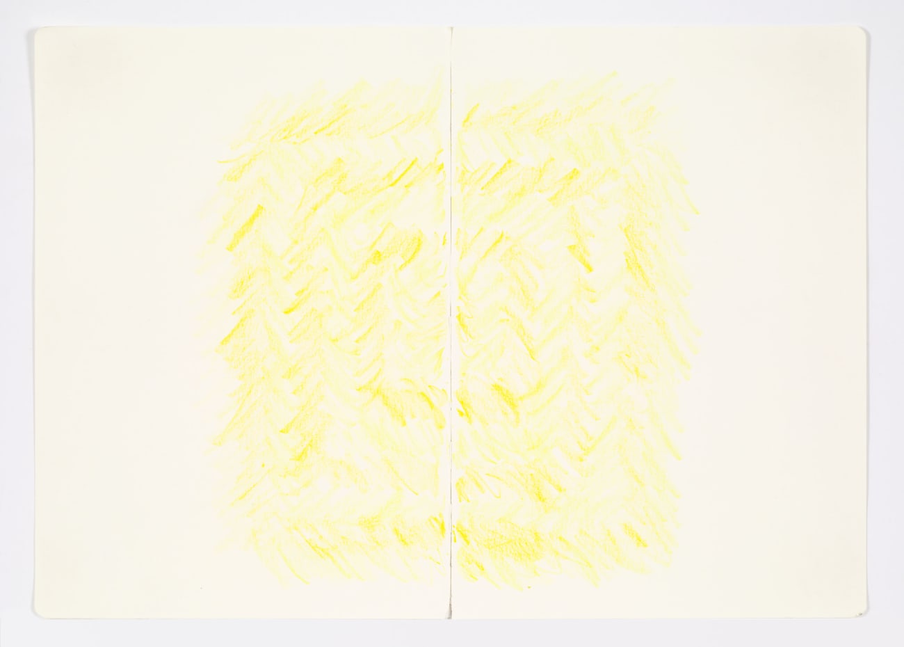 Jessica Dickinson, warmth-expanding (notebook drawing for From/With #6), 2019