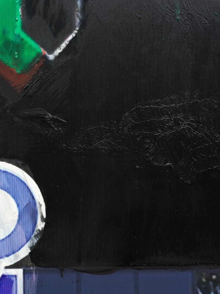 Simon Denny, Metaverse Landscape 23: The Sandbox Land (-121, -155), 2023