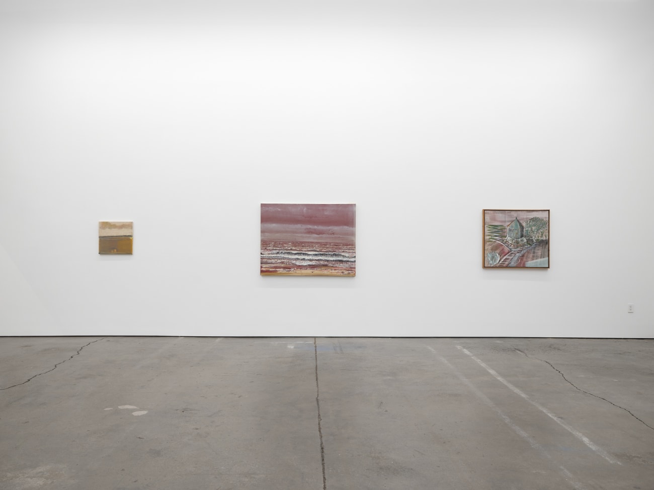 Merlin James, Causeway, Cloud, 2024