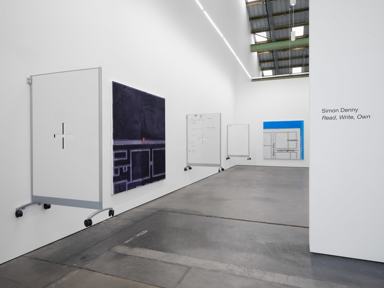 Simon Denny, Divider 1, 2023
