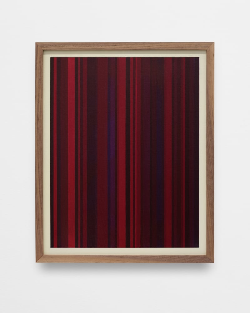 Laeh Glenn, Stripes (Red), 2023