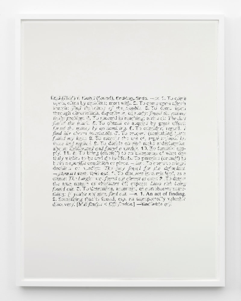 Bethany Collins, Find 1982 II, 2015