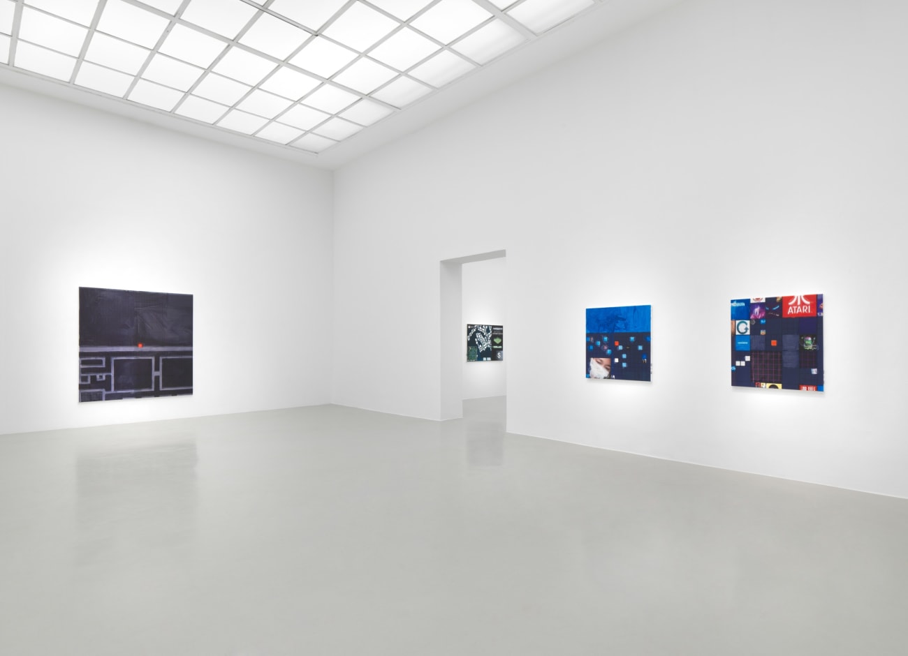 Simon Denny, Metaverse Landscape 28: Decentraland Parcel -26, -49, 2023
