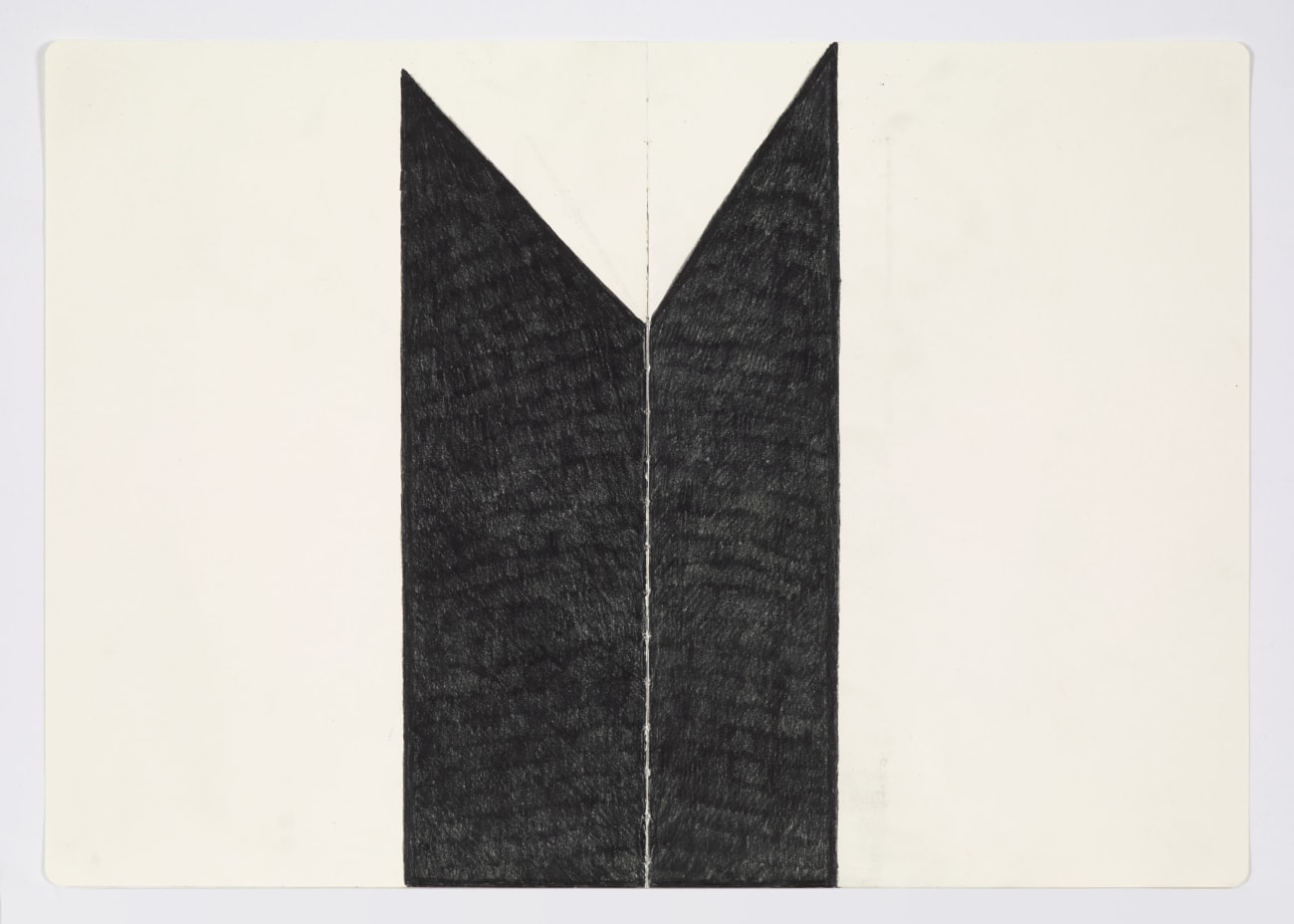 Jessica Dickinson, all-shadows (notebook drawing for From: Know #2), 2020