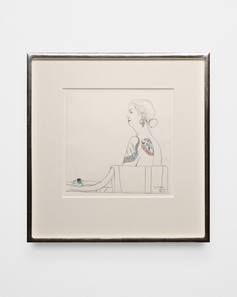 Beth Van Hoesen, Girl with Tattoos, 1992