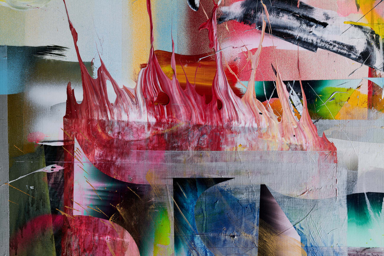 Liam Everett, Untitled (the trees, sunken flames already burned), 2021