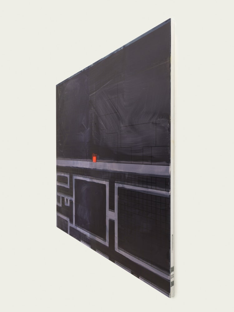 Simon Denny, Metaverse Landscape 28: Decentraland Parcel -26, -49, 2023