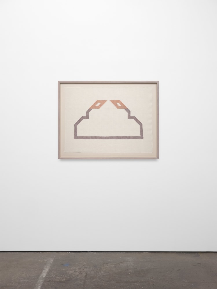 Ruth Laskey, Twill Series (Vintage Red/Goldenrod), 2019