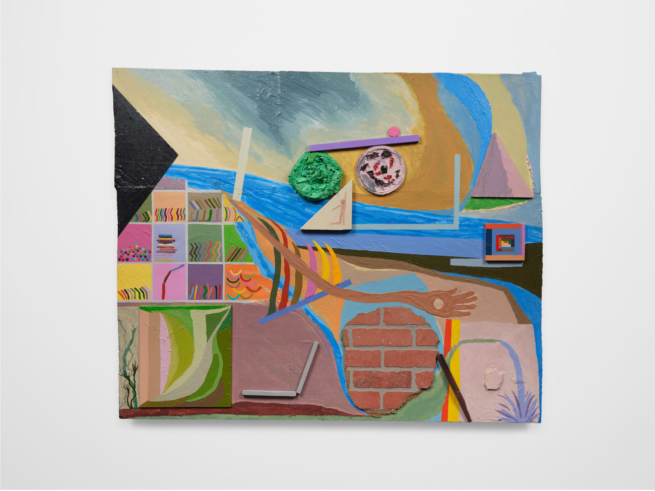 Chris Johanson, L.A. Berlin, 2016