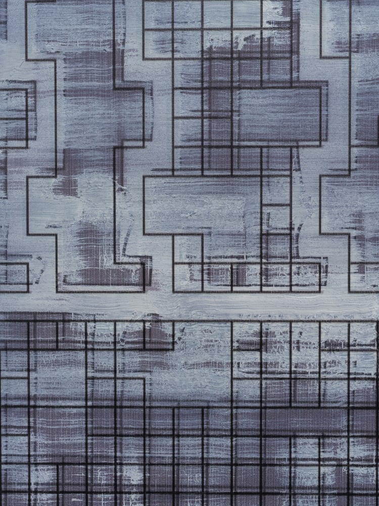 Simon Denny, Metaverse Landscape 32: Decentraland Parcel -30,-108, 2023