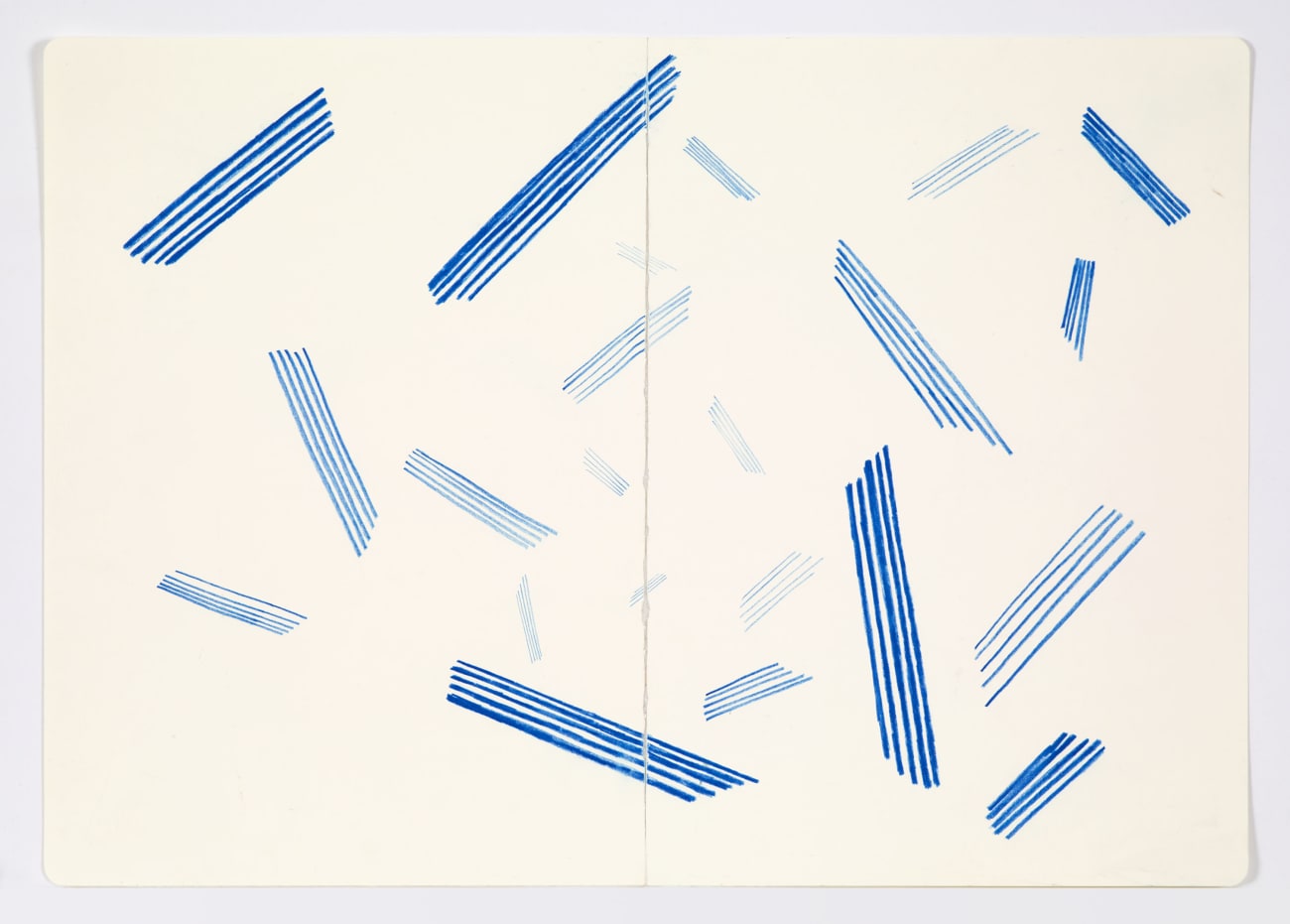 Jessica Dickinson, the wind whips (notebook drawing for From: Know #1), 2020