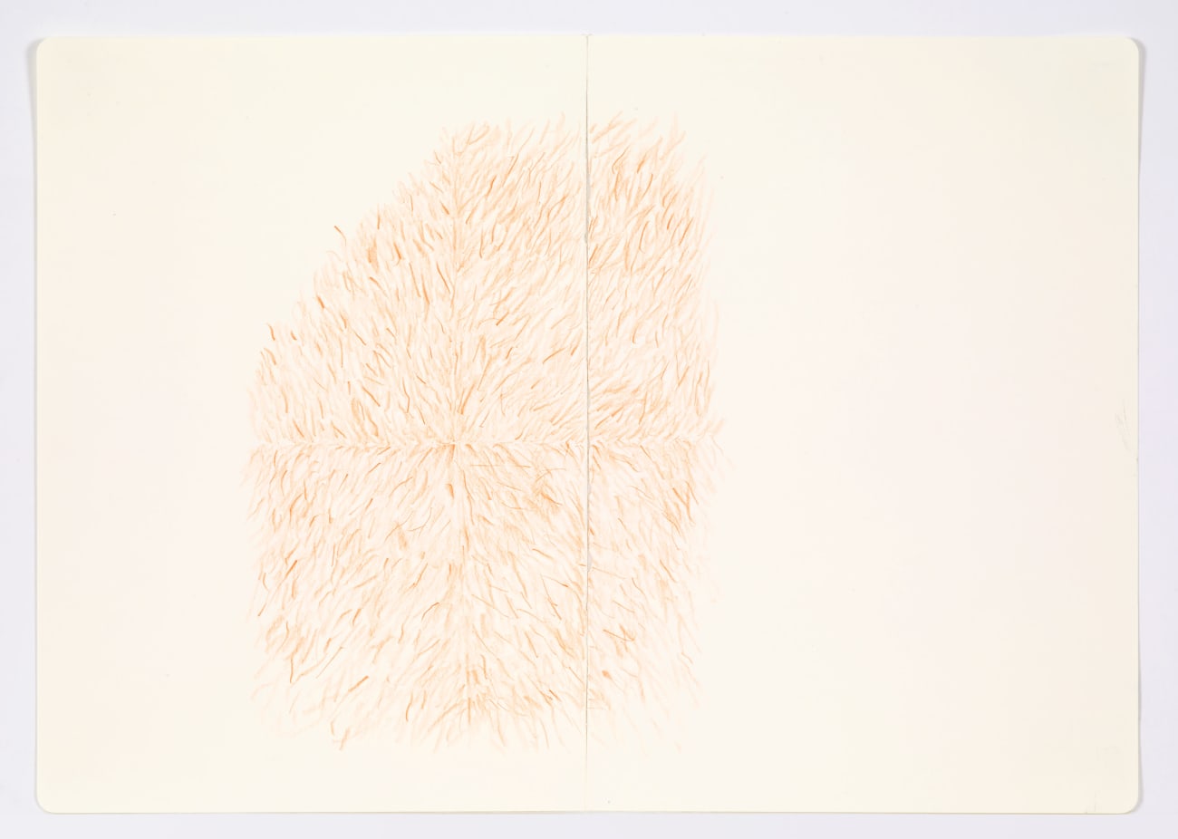 Jessica Dickinson, flame-inside (notebook drawing for From: Know #5), 2020