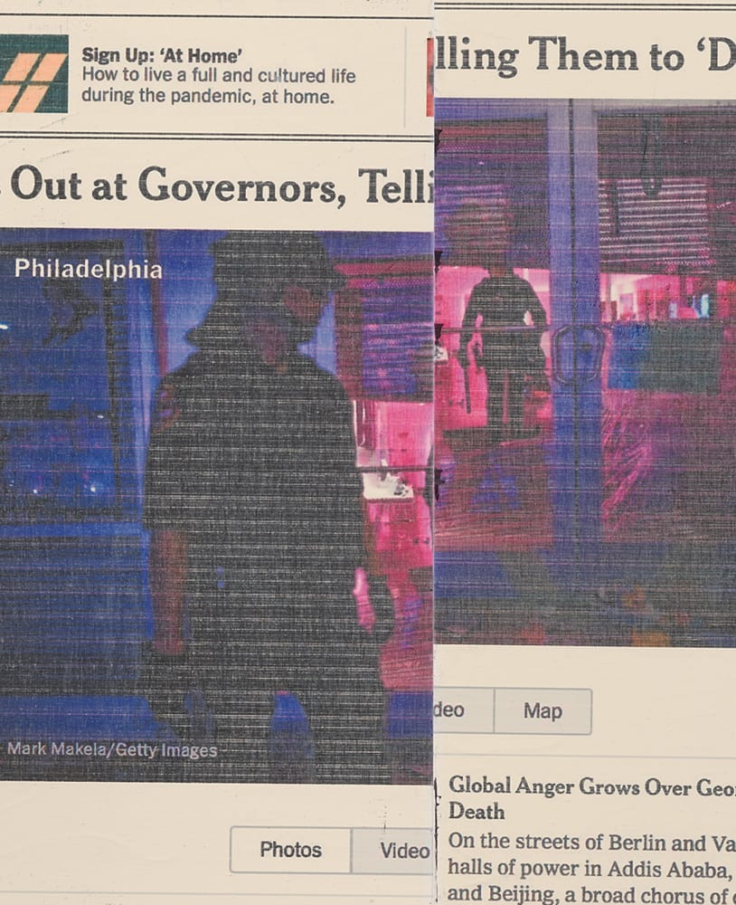 Wade Guyton, Untitled, 2020