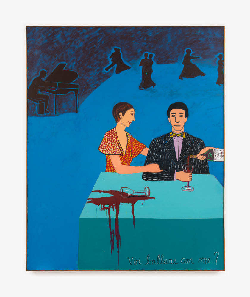 Joan Brown, Let’s Dance, 1976