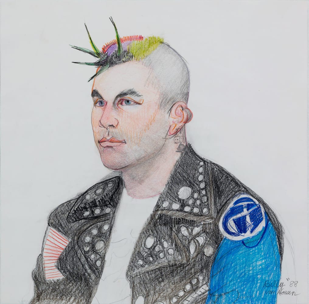 Beth Van Hoesen, Billy (Spiked Hair), 1988