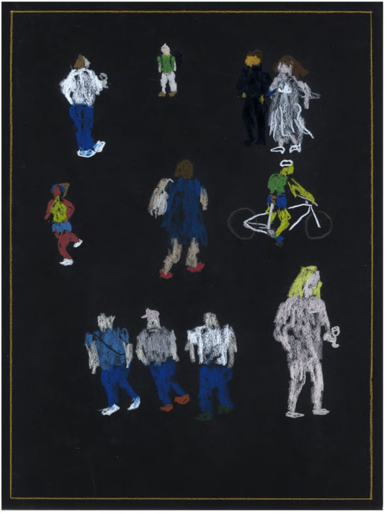 Louis M Schmidt, Some People Munsterplatz Basel Switzerland, 2022