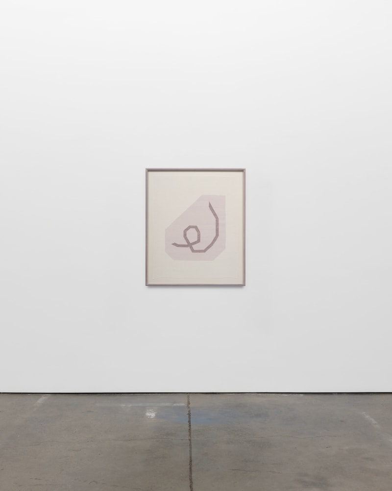 Ruth Laskey, Twill Series (Loops 8), 2023