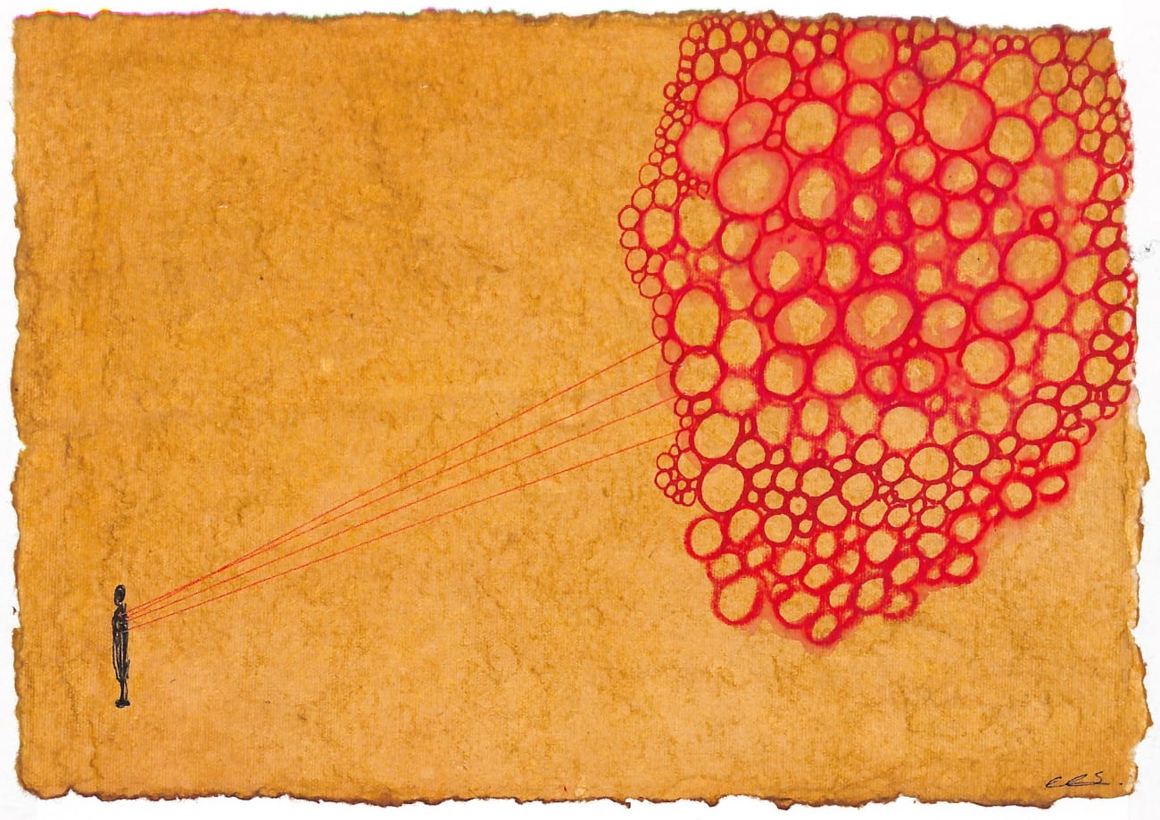 Chiharu Shiota, Connected to the Universe (2), 2023