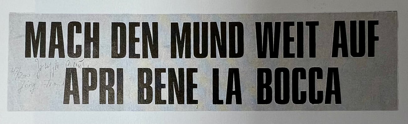 Joseph Beuys, Joseph Beuys multiples collection