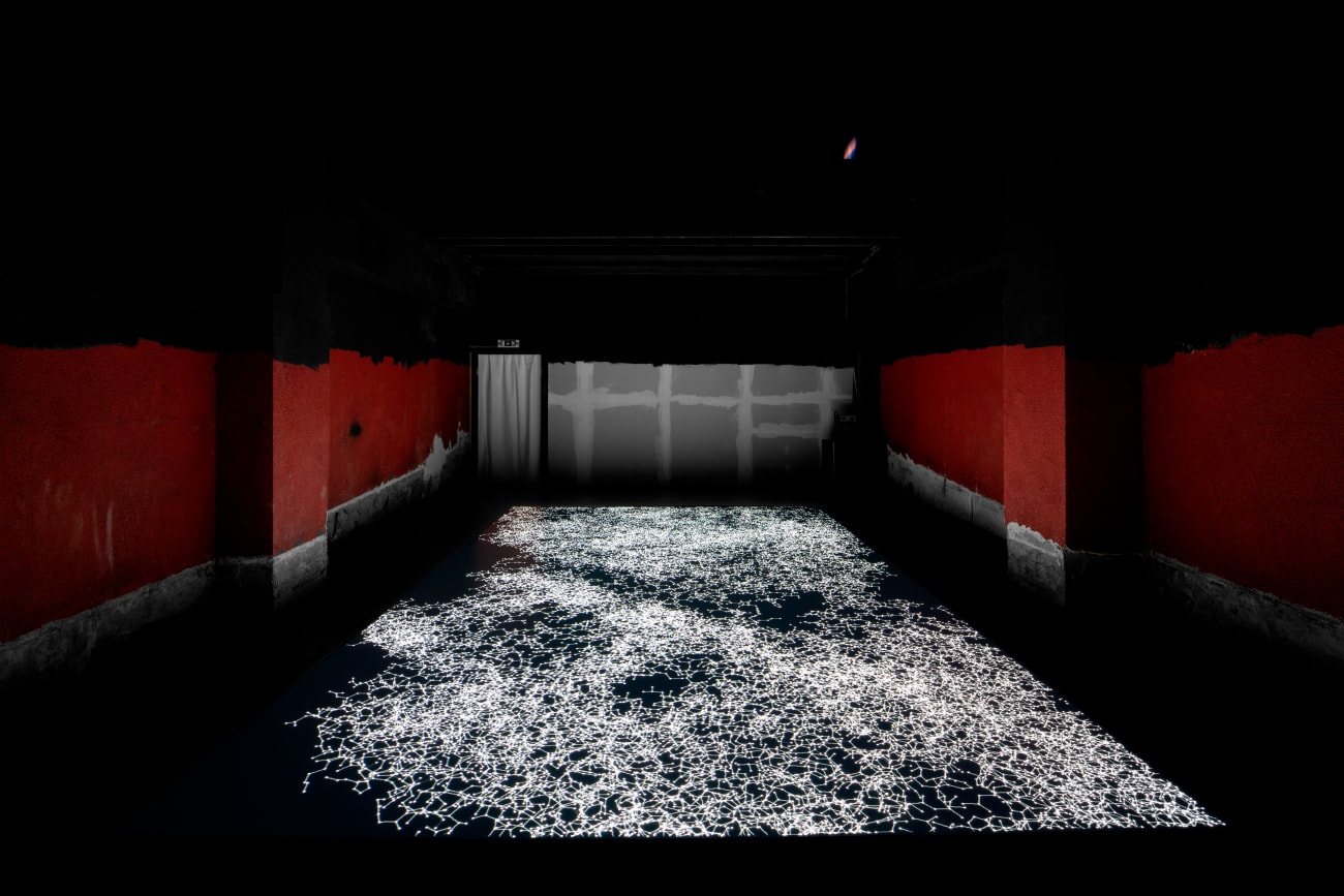 Ryoji Ikeda, data.tecture (no. 1), 2016