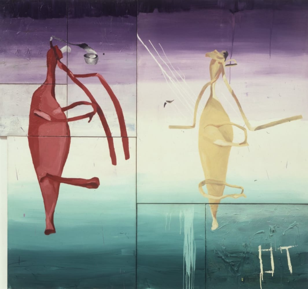 Martin Kippenberger, Untitled (Floating Figures), 1982