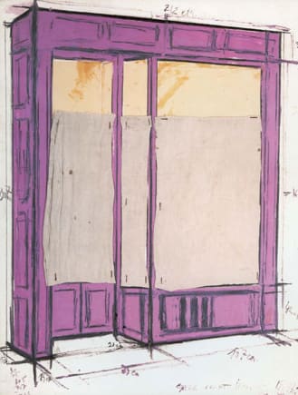 Christo Javacheff, Store Front, 1969