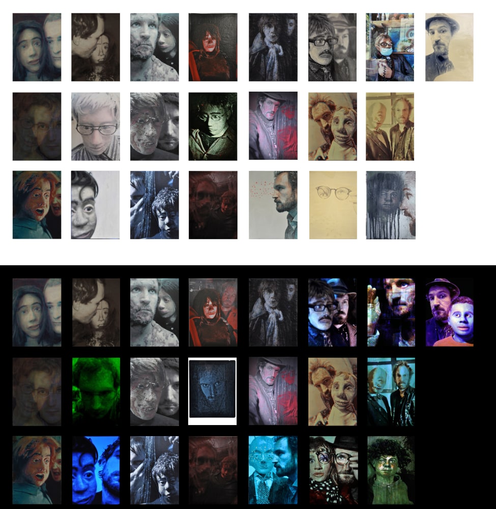 Jonathan Delachaux, Série de Portraits TBC, 2003-2060