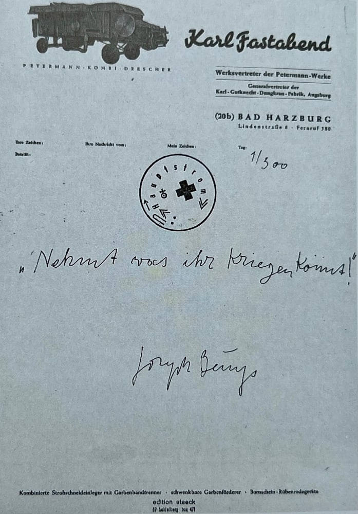 Joseph Beuys, Joseph Beuys multiples collection