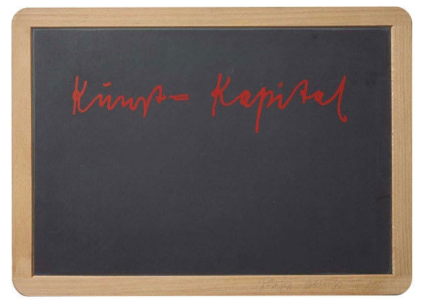Joseph Beuys, Kunst = Kapital, 1980