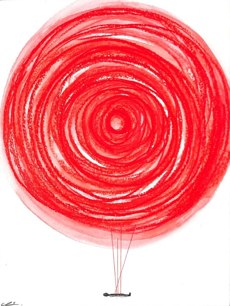 Chiharu Shiota, Connected to the Universe (8), 2023