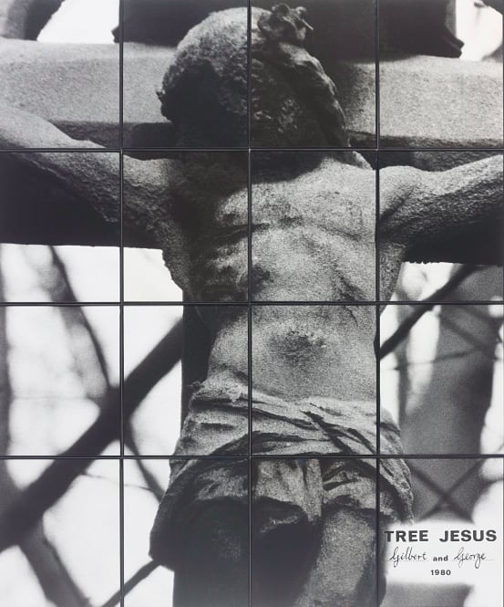 GILBERT & GEORGE, Tree Jesus, 1980