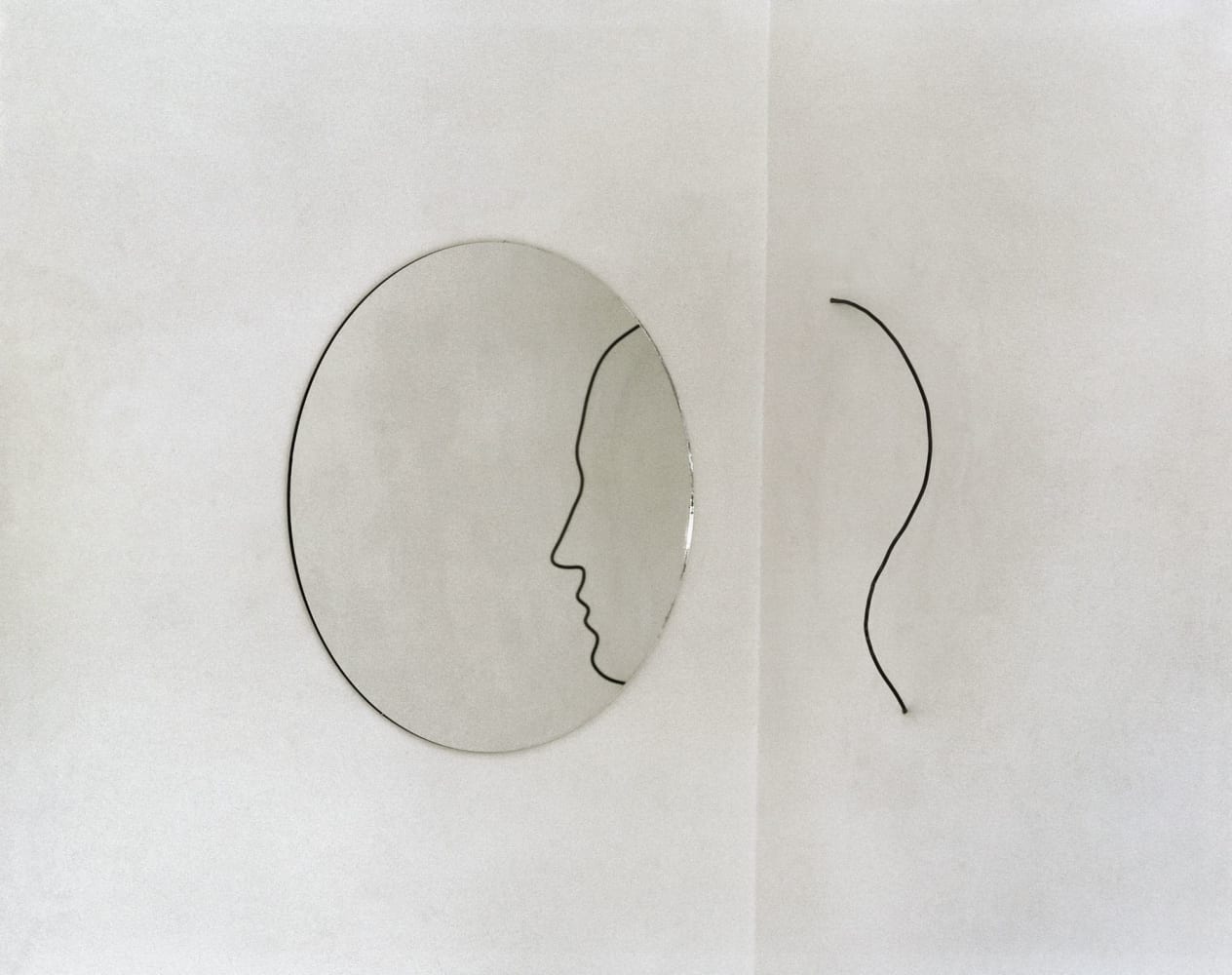 Markus Raetz, Looking Glass, 1988 - 1992