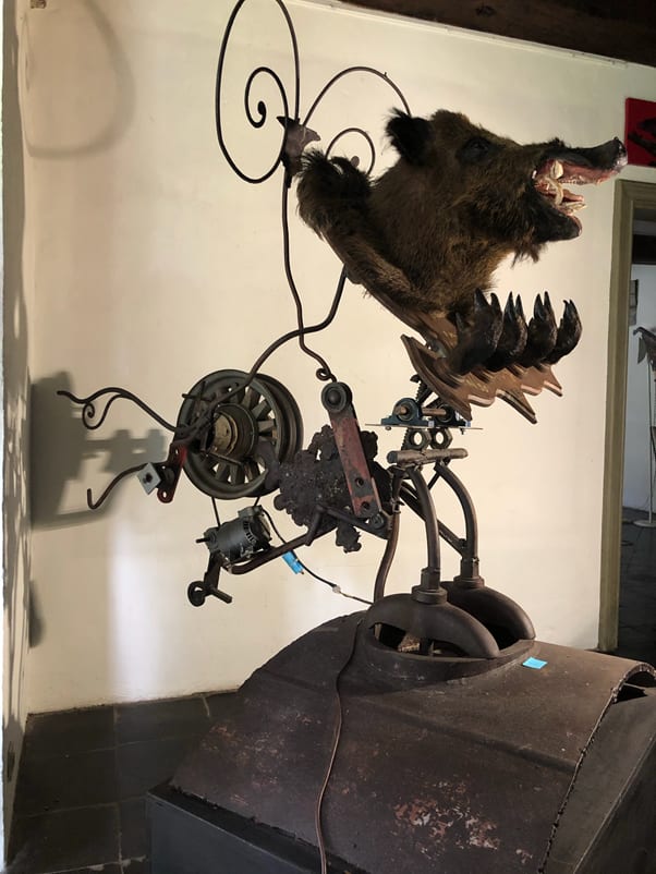 Jean Tinguely, Le Sanglier de Roger , 1990