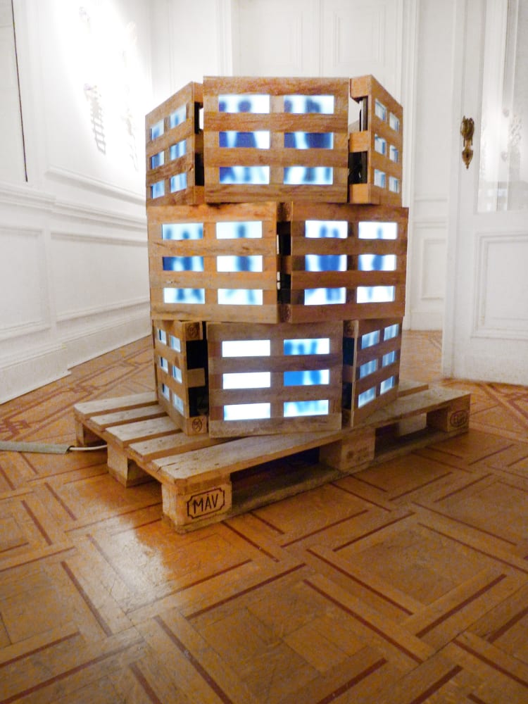 "Samuel Rousseau - Convulsions of the world" Installation view at Aeroplastics, 2013
