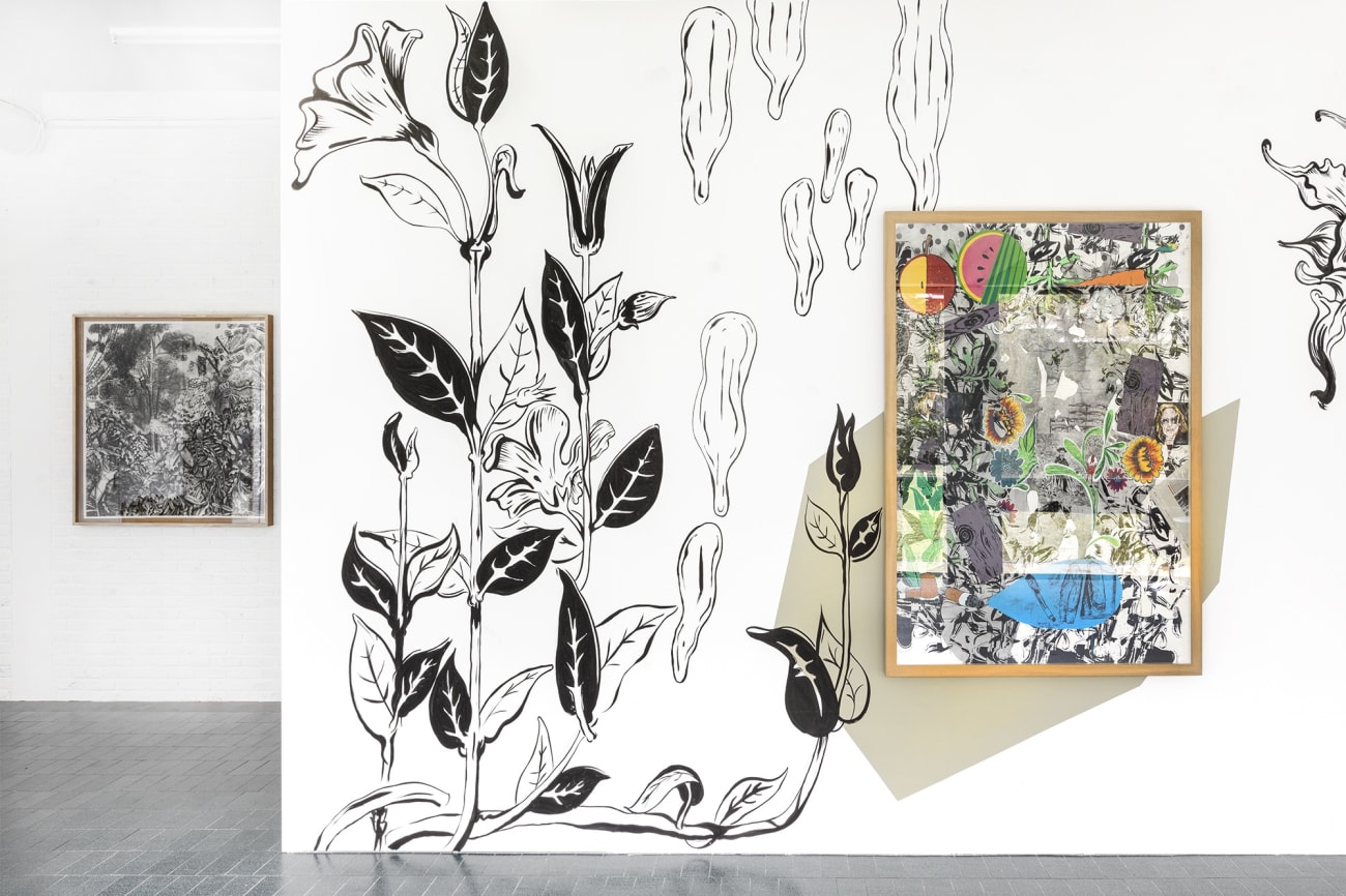 Installation view: Florentine & Alexandre LAMARCHE-OVIZE. 'Hyacinthe' Aeroplastics @ WASHINGTON186, Brussels, 2018.