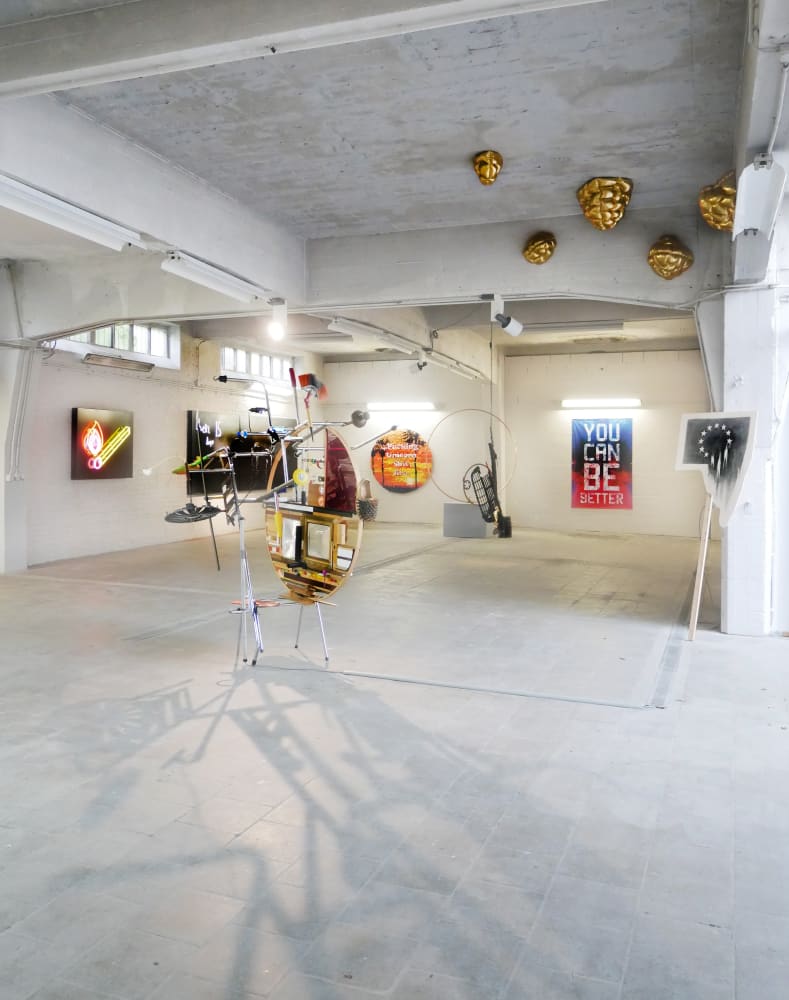 Come What May. Rebooted: installation view of the Atelier / Aeroplastics at 207VDK, 2021, Ph: © Aeroplastics