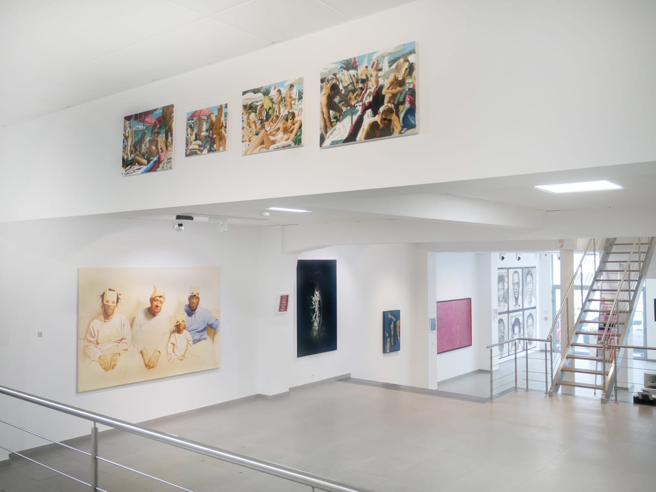 Come What May. Rebooted : installation view of the Showroom / Aeroplastics at 207VDK, 2021, Ph: © Aeroplastics / works by Mark TITCHNER and Tom DALE