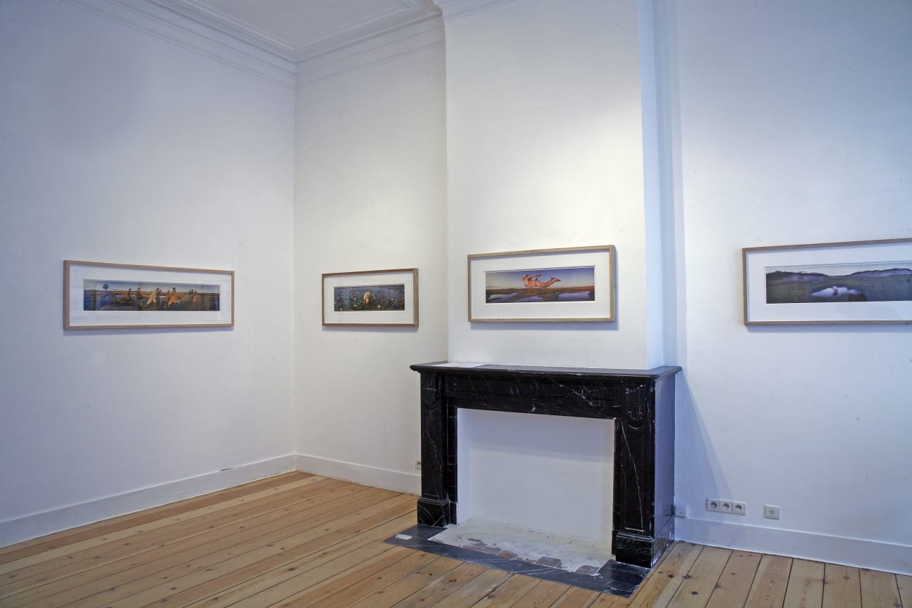 Kahn and Selesnick. Peat, Salt and Moondust, installation view at Aeroplastics: Rue Blanche, 32. ph: Vincent Everarts